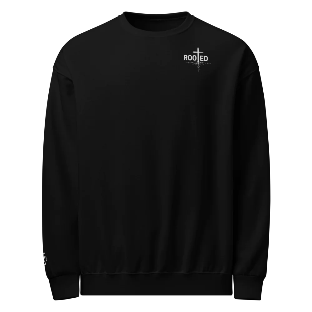 Rooted in Christ Sweatshirt - Hebrews 11:1